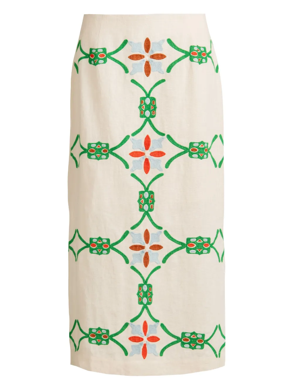 Marie Oliver Chandler midi-rok Beige