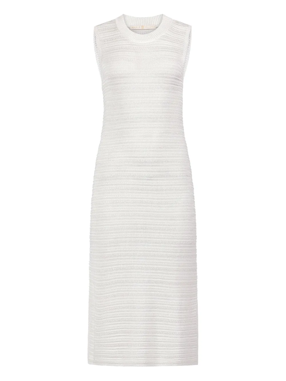 Marie Oliver Isla knitted midi dress | White | Image 1