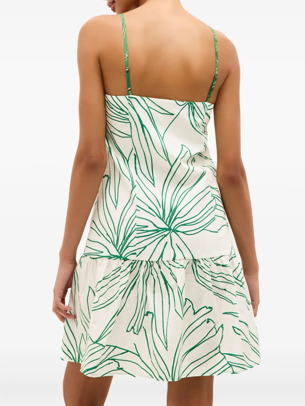 Marie Oliver Anita jurk met bloemenprint Wit