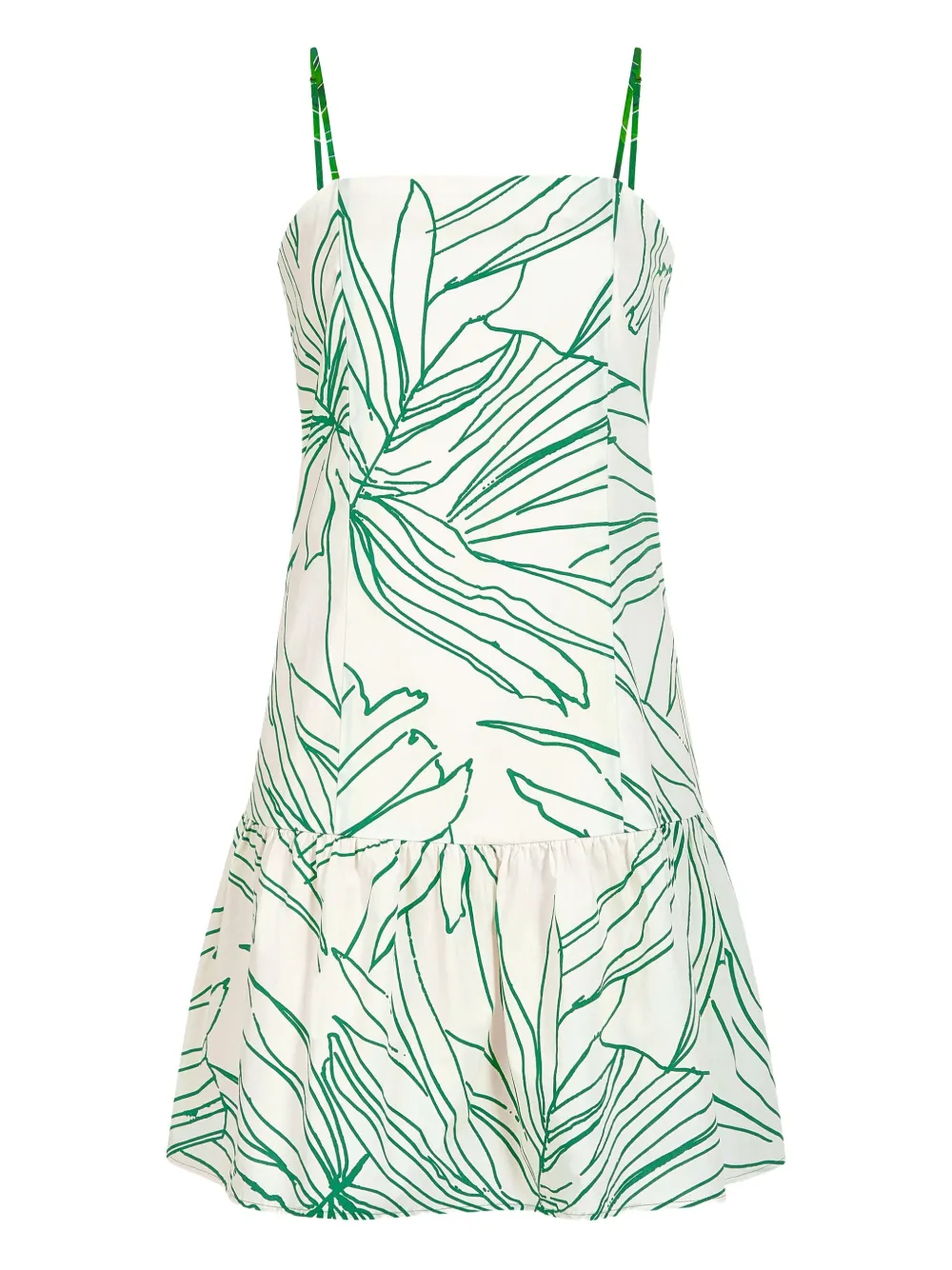 Marie Oliver Anita jurk met bloemenprint Wit
