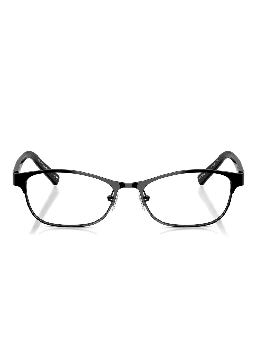 Armani Exchange Occhiali rettangolari - Nero