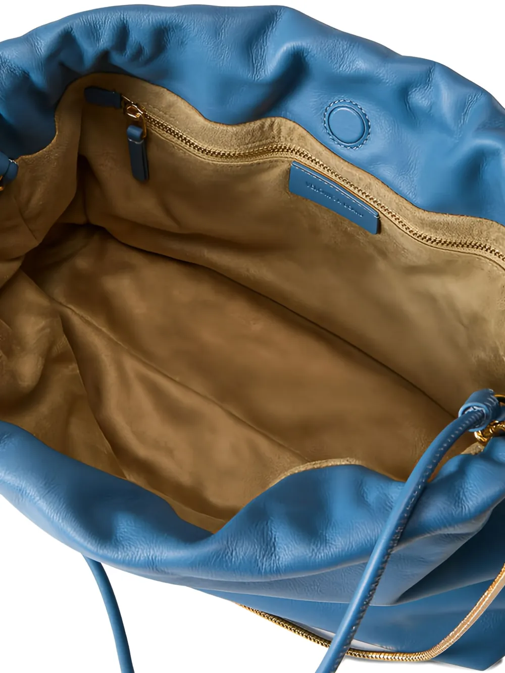 Veronica Beard Stash Tassel-detail Drawstring Shoulder Bag In Blue