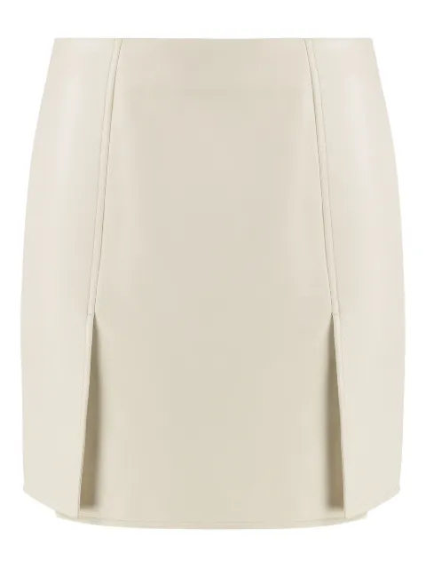Tod's leather mini skirt