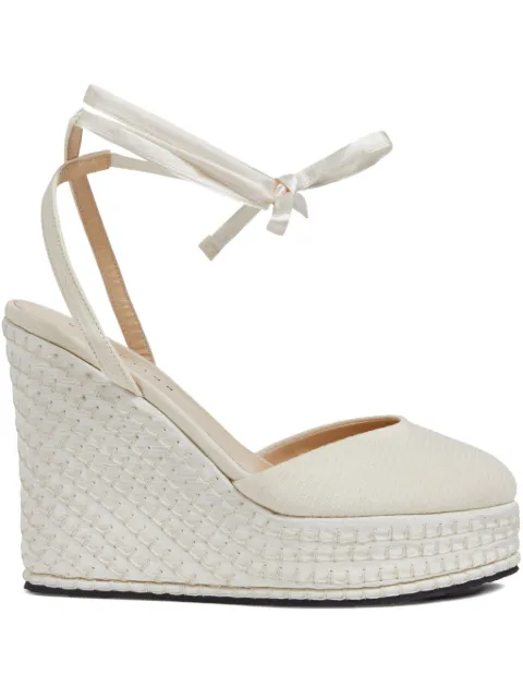 Markarian cotton wedge espadrilles