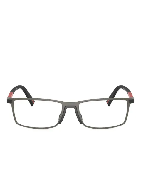 Prada Linea Rossa lunettes de vue à monture rectangulaire