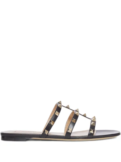 Valentino Garavani stud-embellished flat sandals