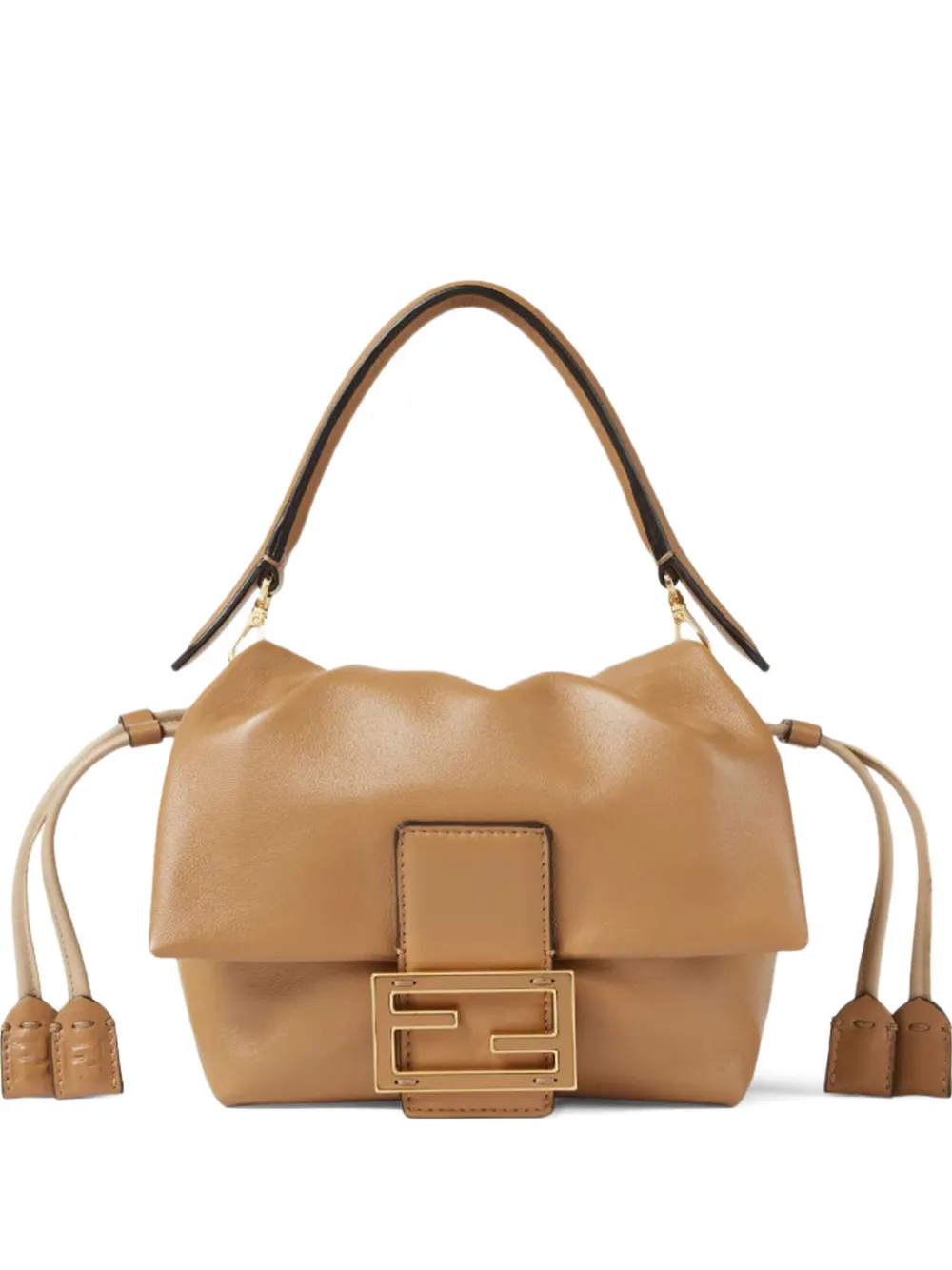 FENDI Kleine Mamma Baguette shopper Bruin