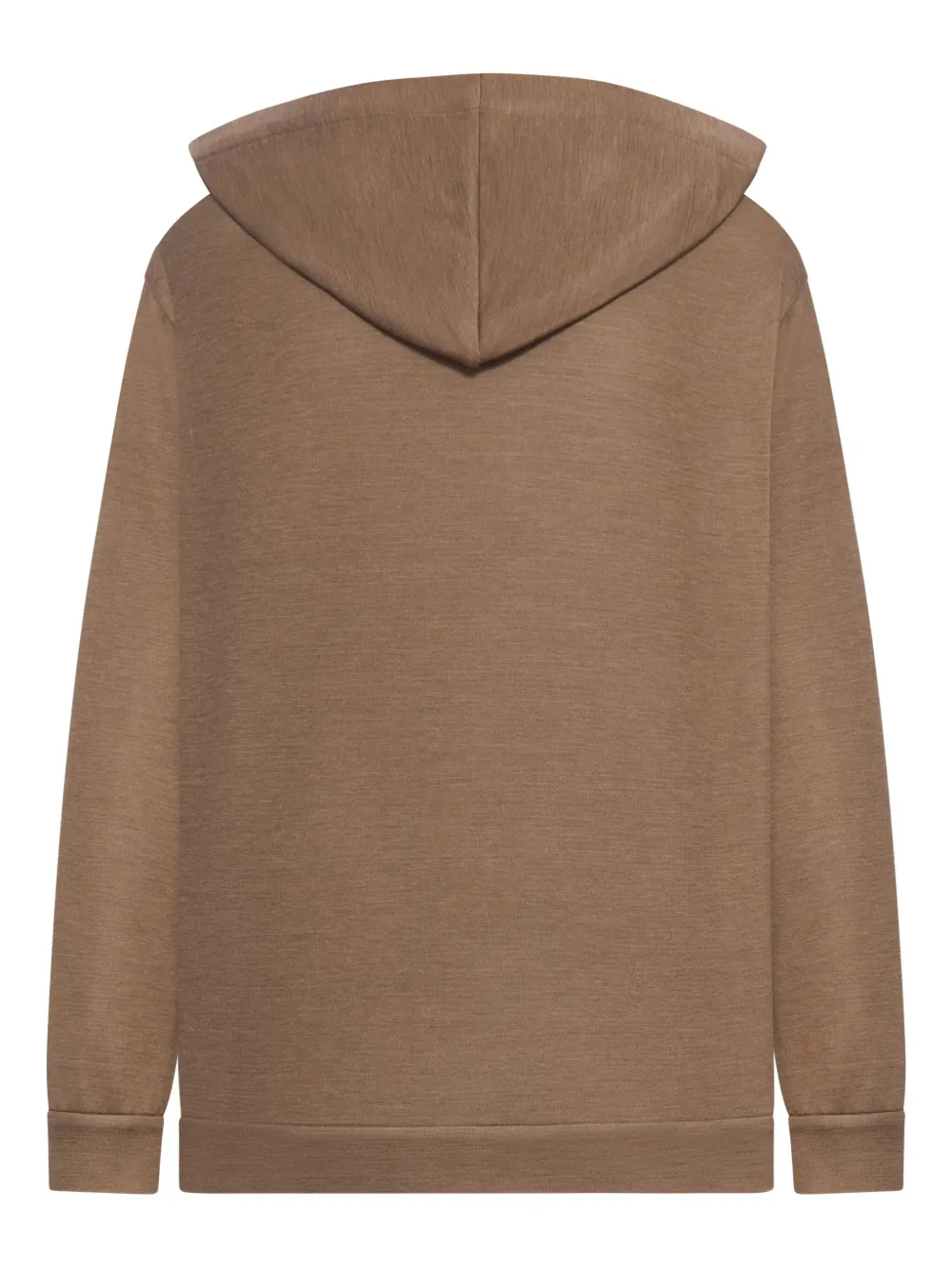 Brunello Cucinelli zip-up hoodie - Bruin