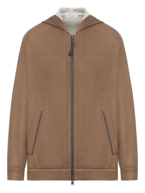 Brunello Cucinelli zip-up hoodie