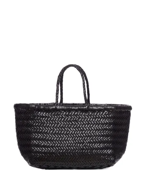 DRAGON DIFFUSION mini Bamboo Triple Jump woven tote bag