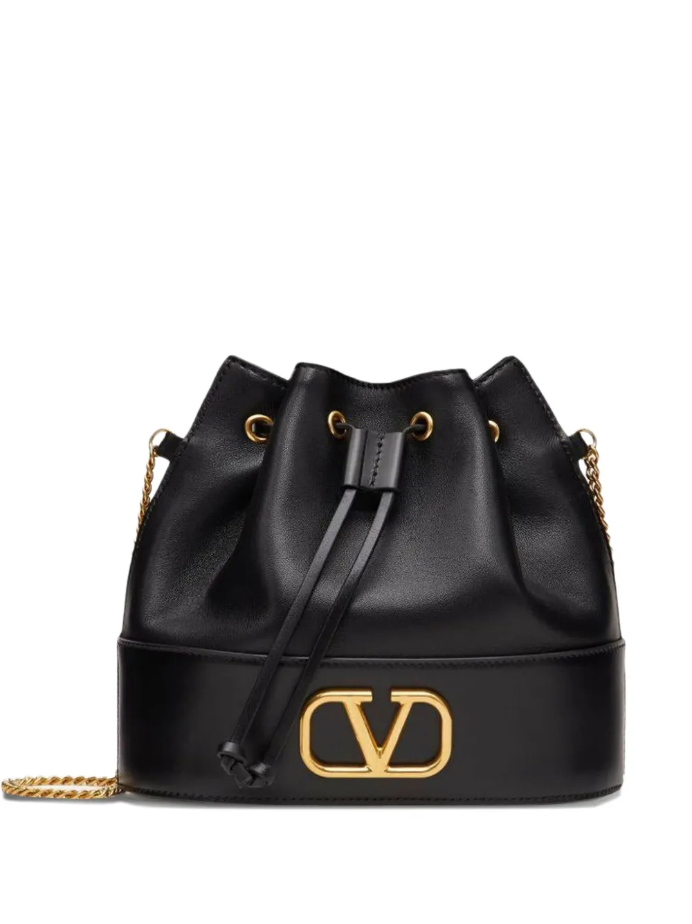 Valentino Garavani mini VLogo Signature bucket bag - ブラック Valentino Garavani mini VLogo Signature bucket bag - ブラック