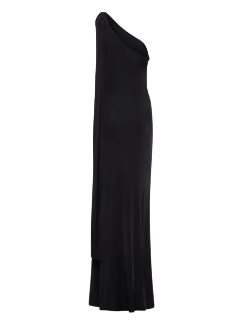 Robe longue drapée à une épaule - TOM FORD - Modalova