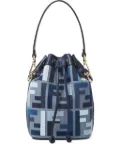 FENDI mini Mon Tresor bucket bag - Blue
