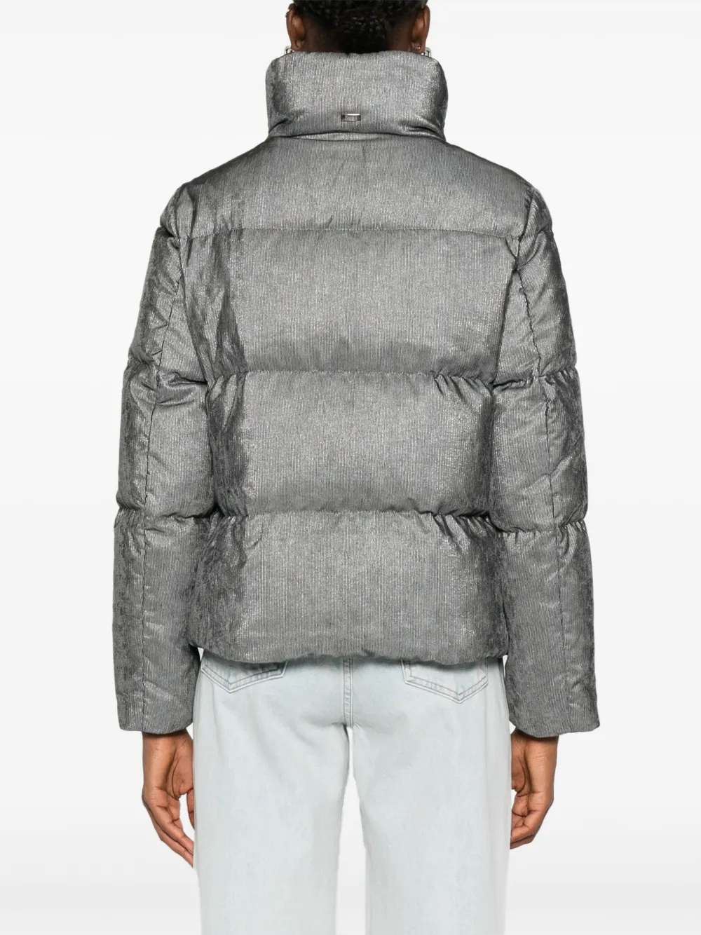 Herno Metallic donsjack Grijs