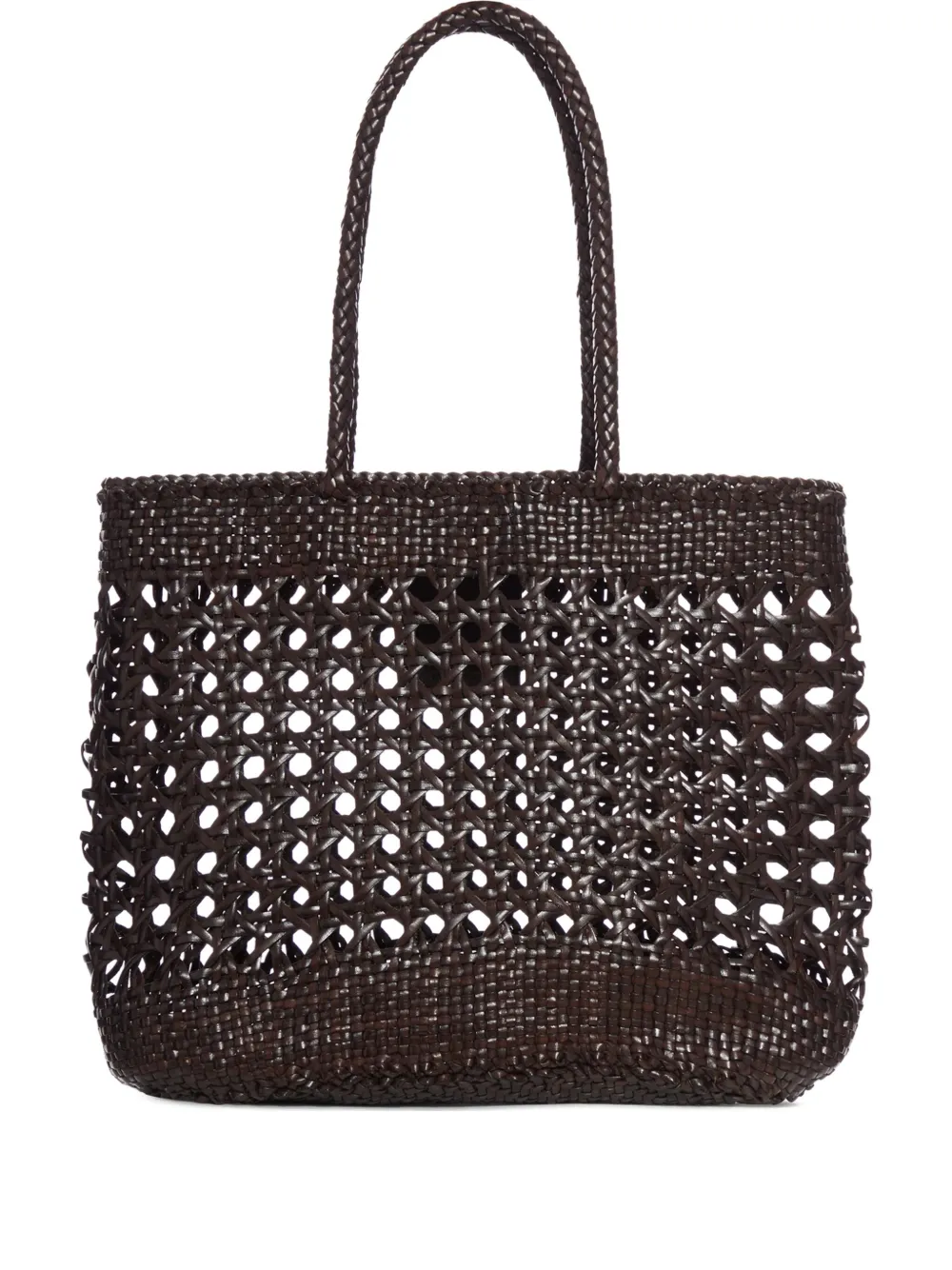 DRAGON DIFFUSION Eclipse Cannage woven tote bag | marrón | Image 1