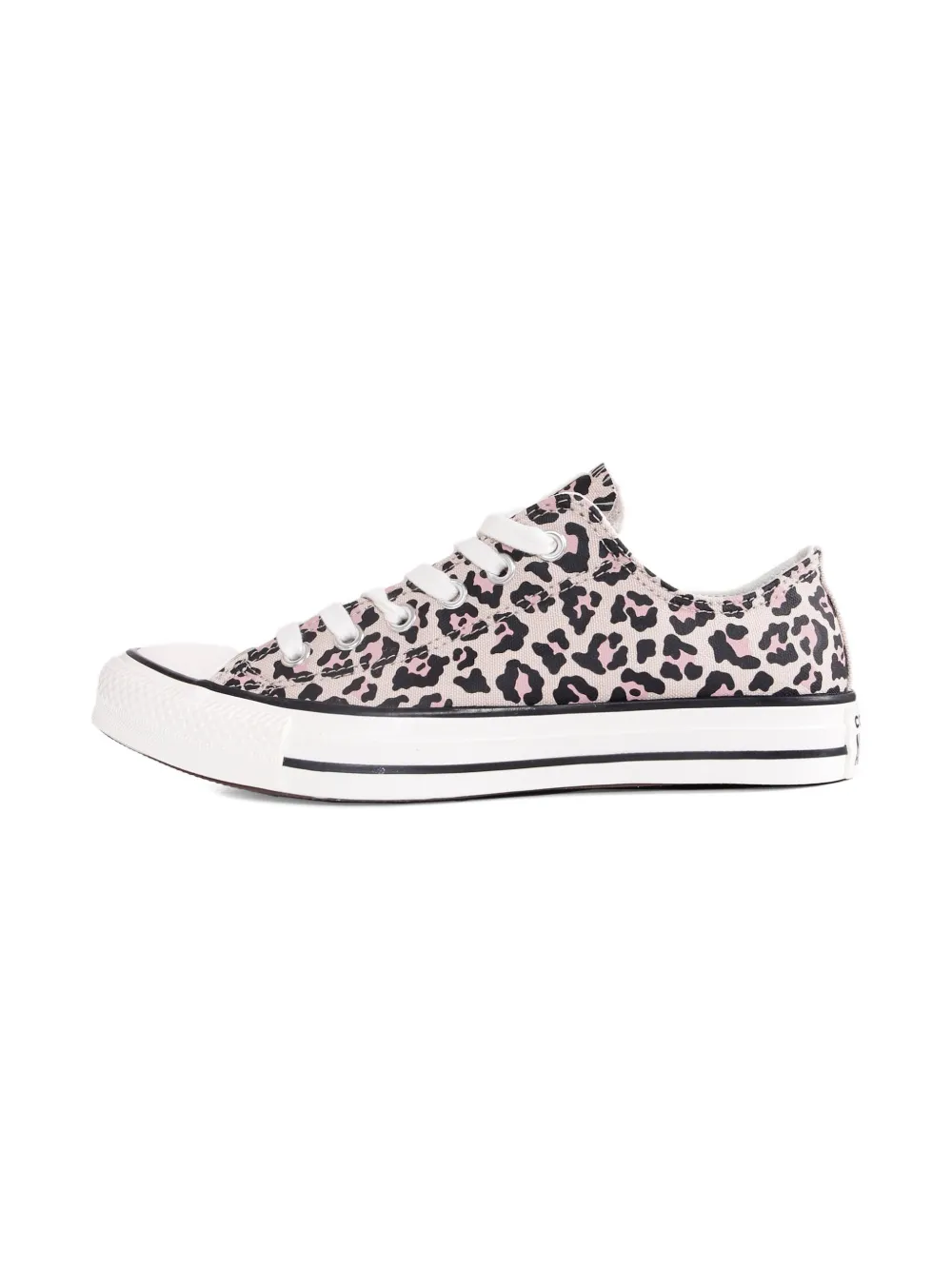 Converse Kids Chuck Taylor All Stars leopard-print canvas sneakers Roze
