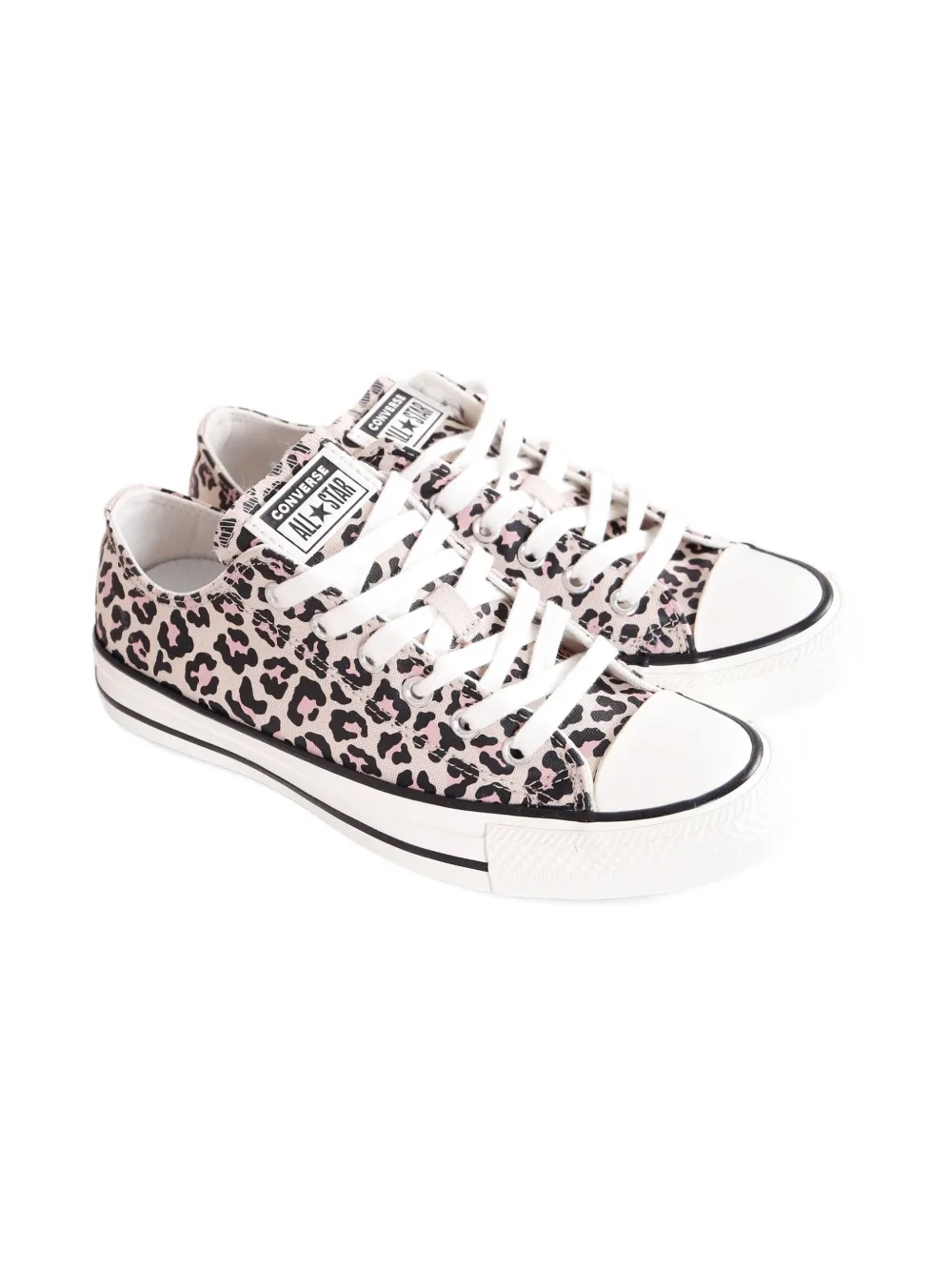 Converse Kids Chuck Taylor All Stars leopard-print canvas sneakers | Girls Shoes | Image 2