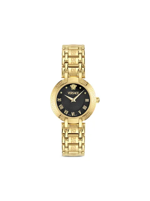 Versace reloj de 34mm con detalle Greca