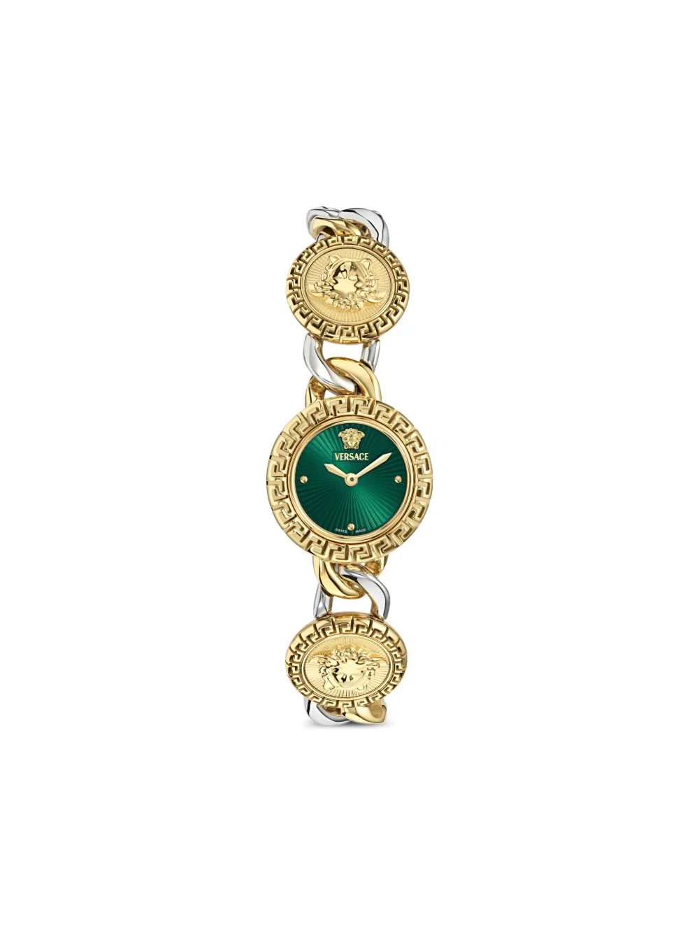 Versace Medusa Head chain-link 28mm | Green | Image 1
