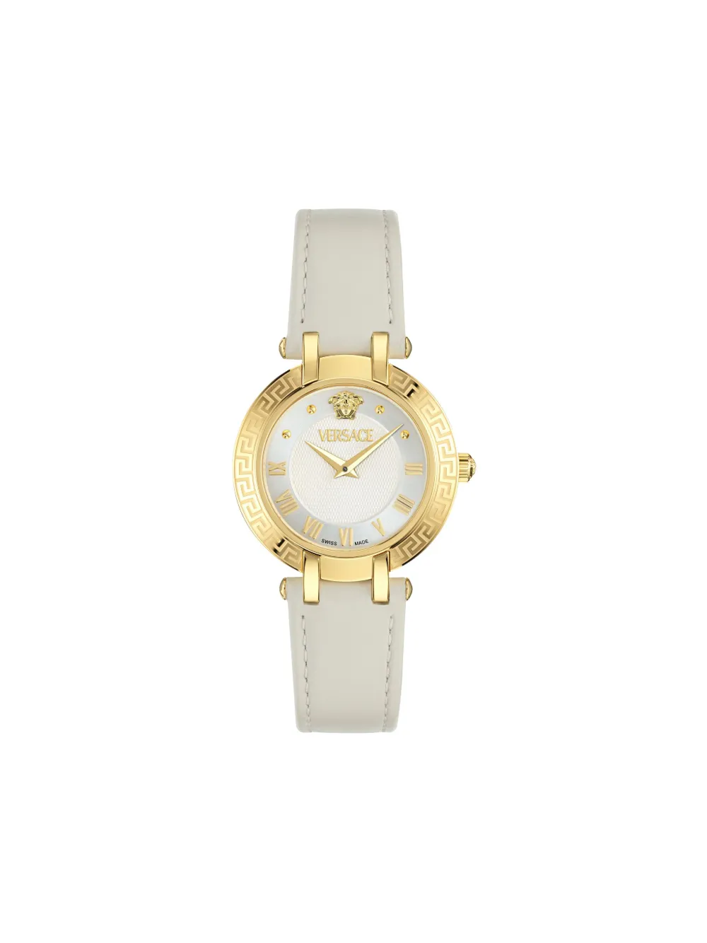 Versace Greca 34mm - Bianco