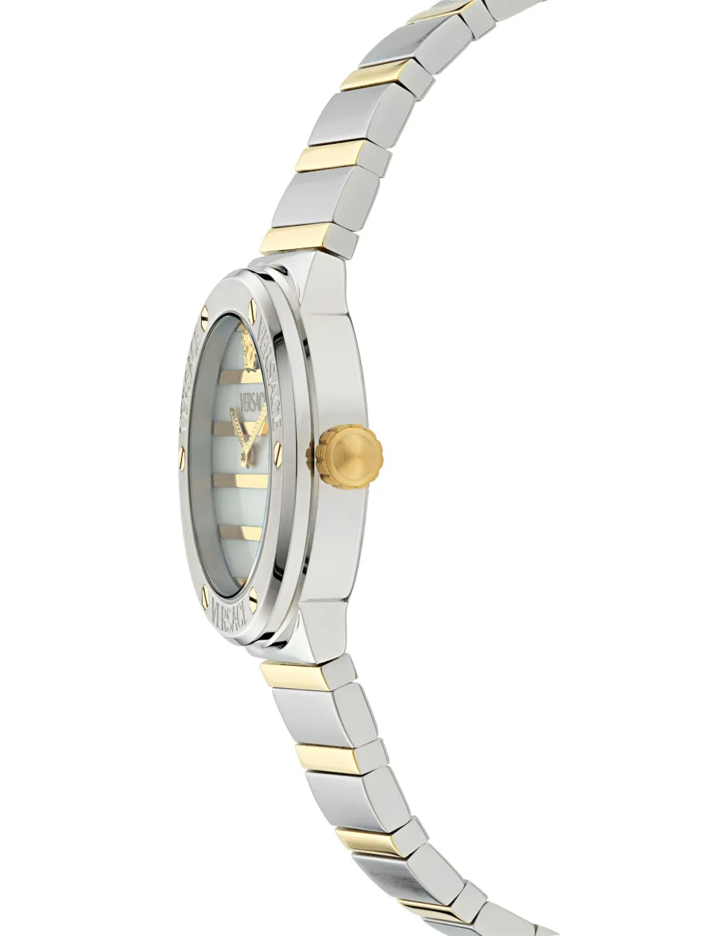 Versace Roestvrijstalen horloge 33 mm - Blauw