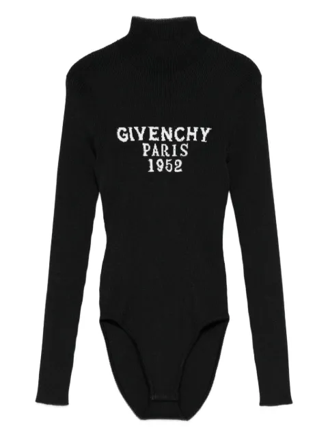 Givenchy high-neck logo bodysuit