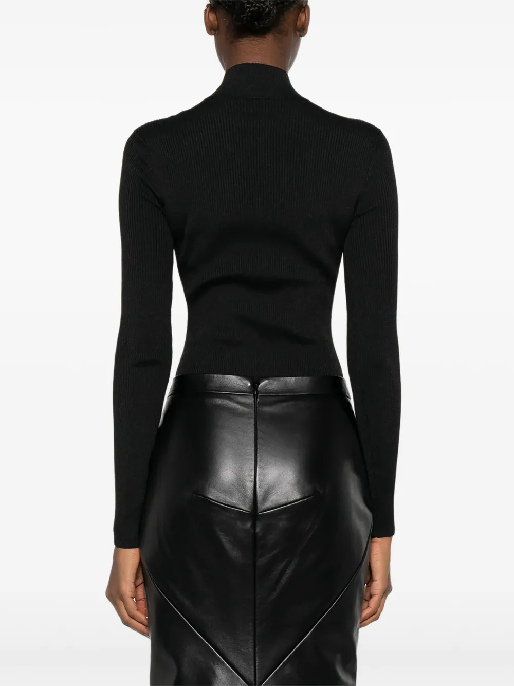 Givenchy Body met hoge hals en logo Zwart