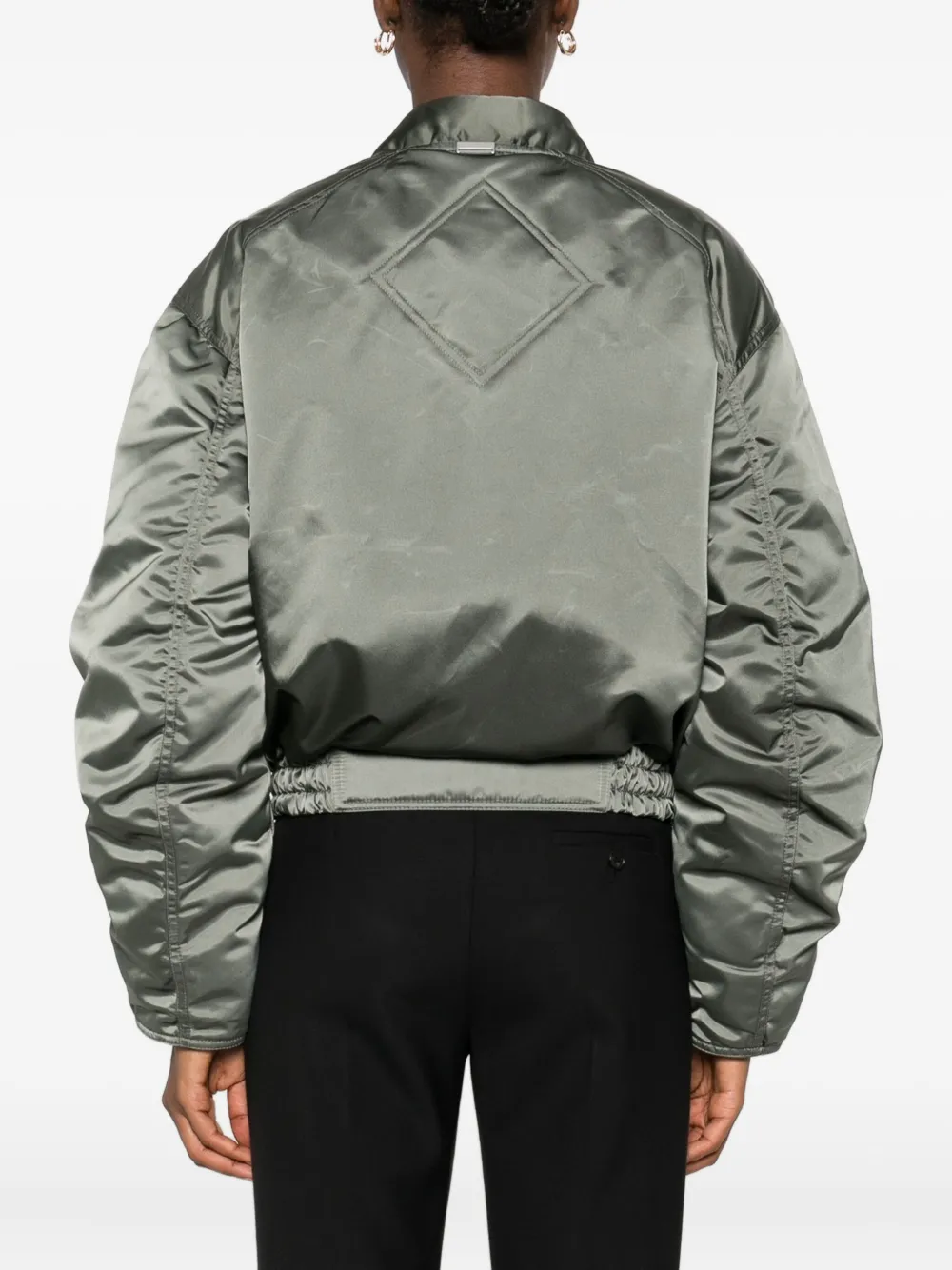 Canada Goose Zip-up Bomber Jacket In Gray