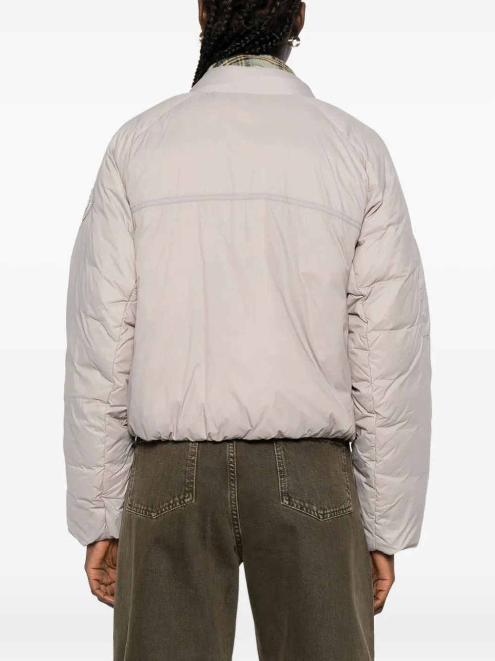 Canada Goose Elba quilted bomber jacket Grijs
