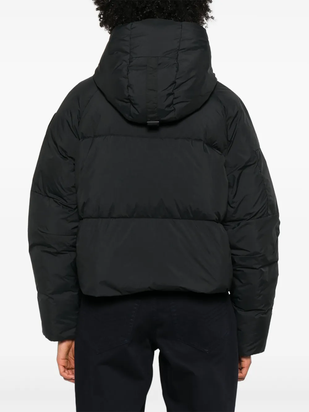 Canada Goose Donsjack met capuchon Zwart