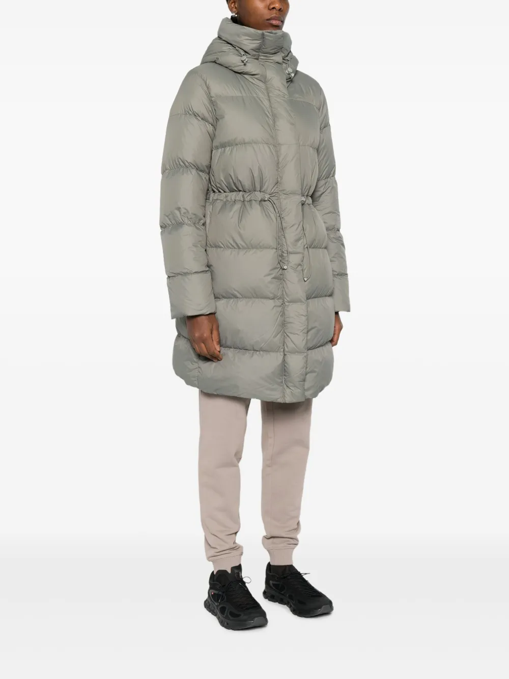 Canada Goose hooded padded coat Groen