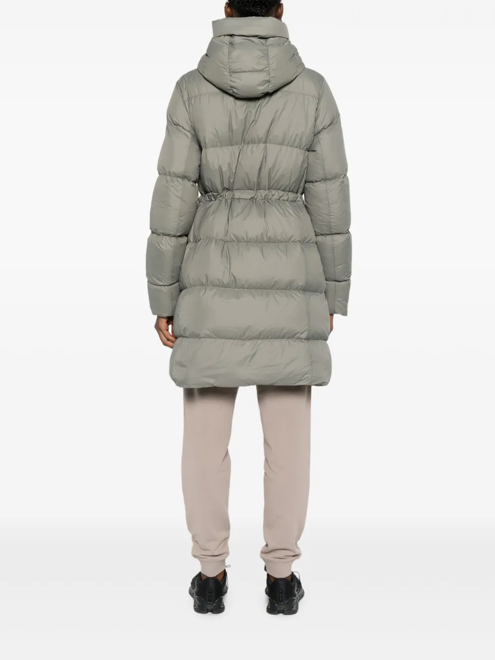 Canada Goose hooded padded coat Groen