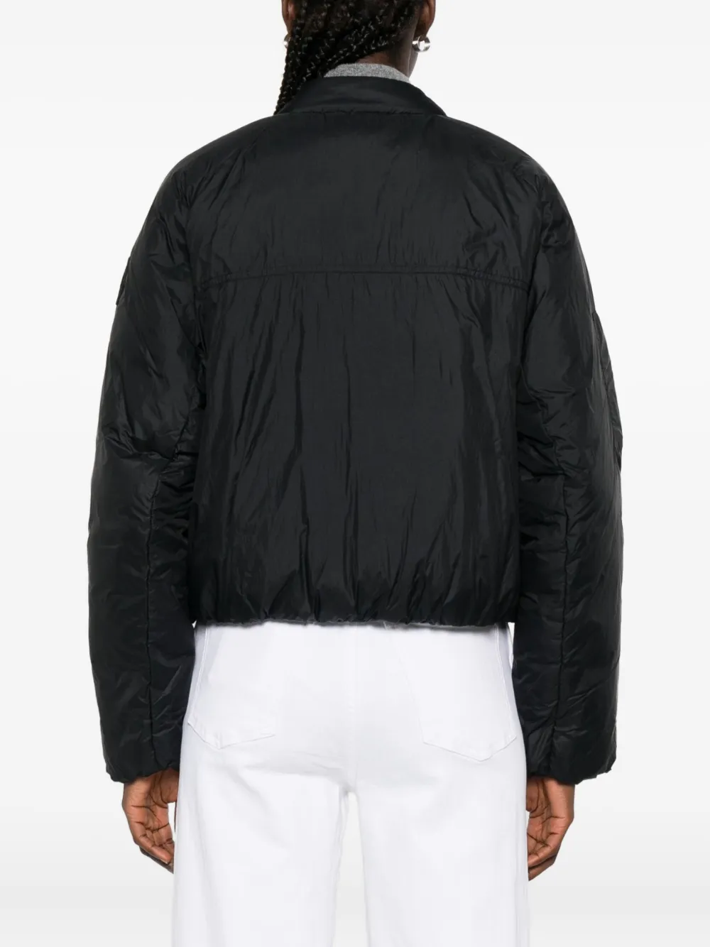 Canada Goose Elba zip-up bomber jacket Zwart