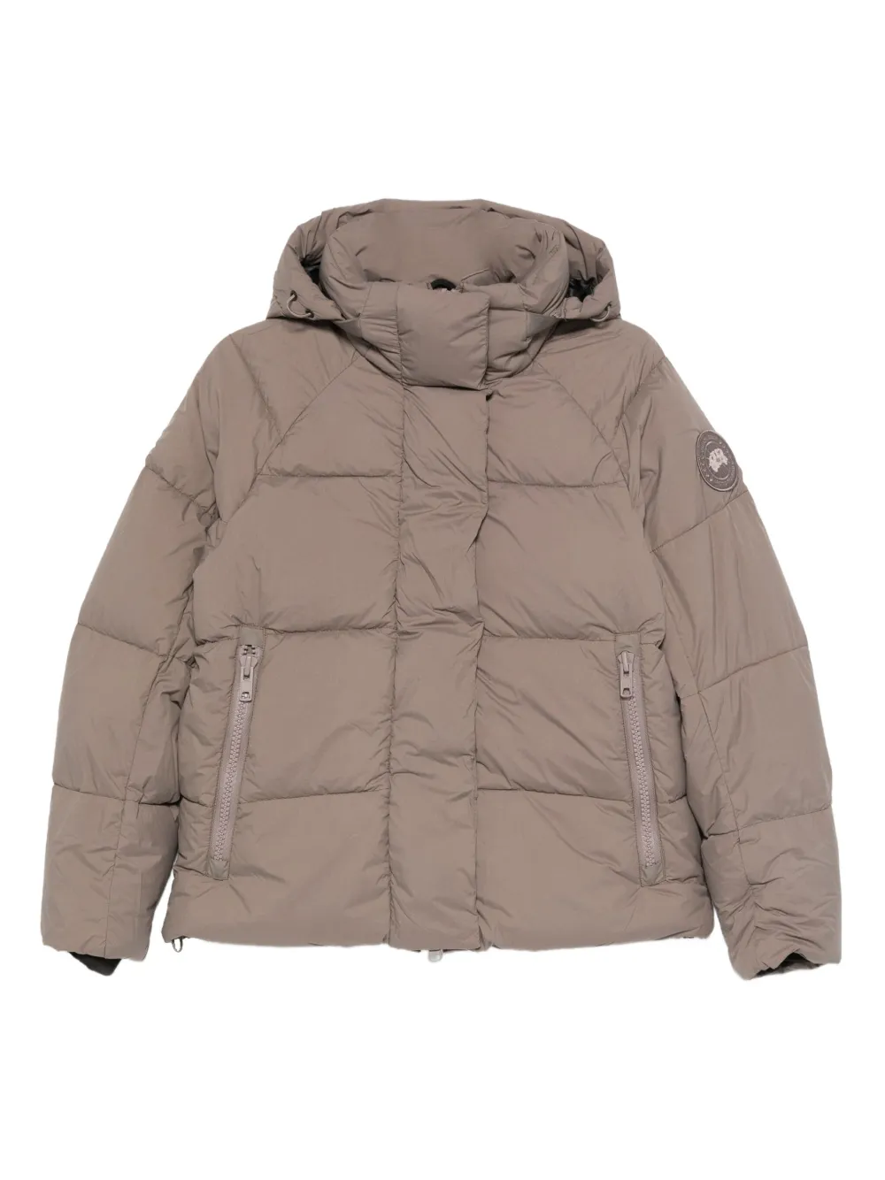 Canada Goose Junction high-neck quilted parka - ブラウン Canada Goose Junction high-neck quilted parka - ブラウン