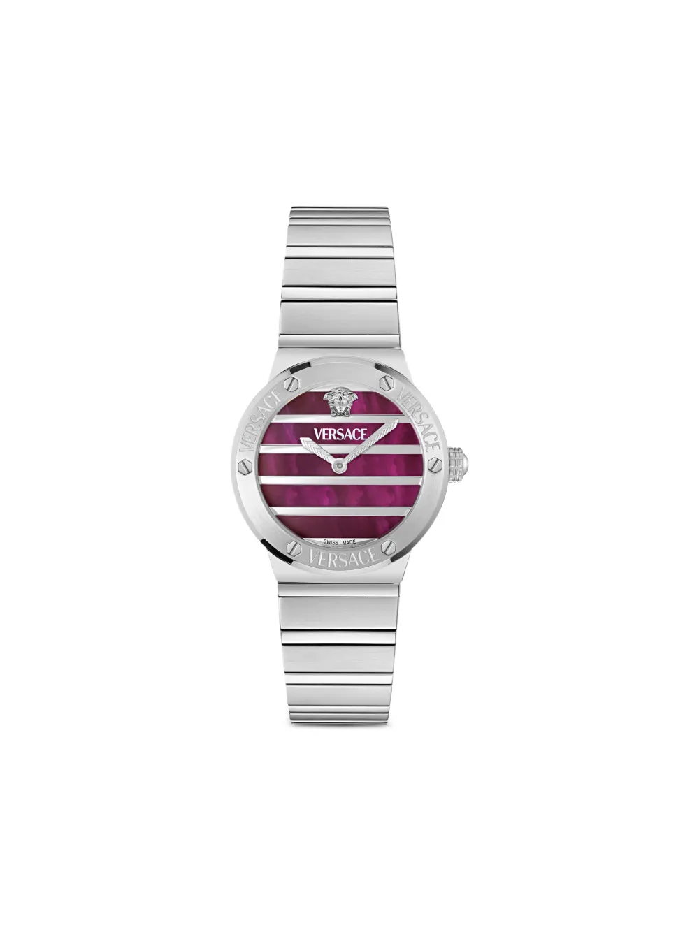 Versace striped-dial 33mm | Red | Image 1