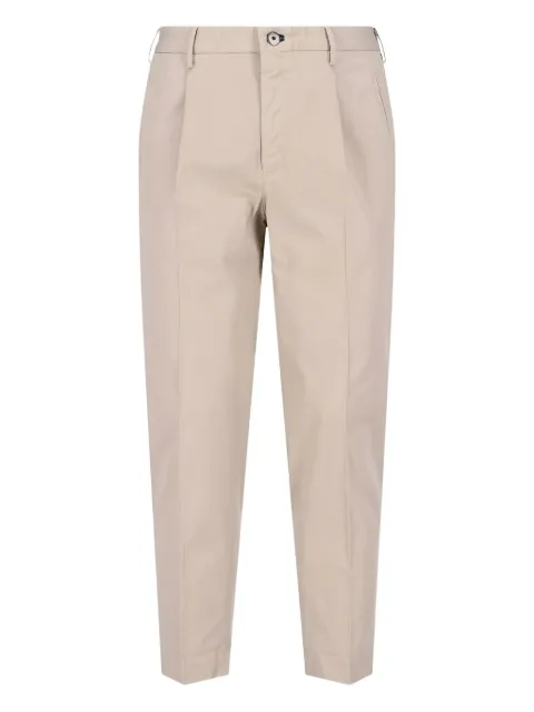 Incotex pleated-front trousers