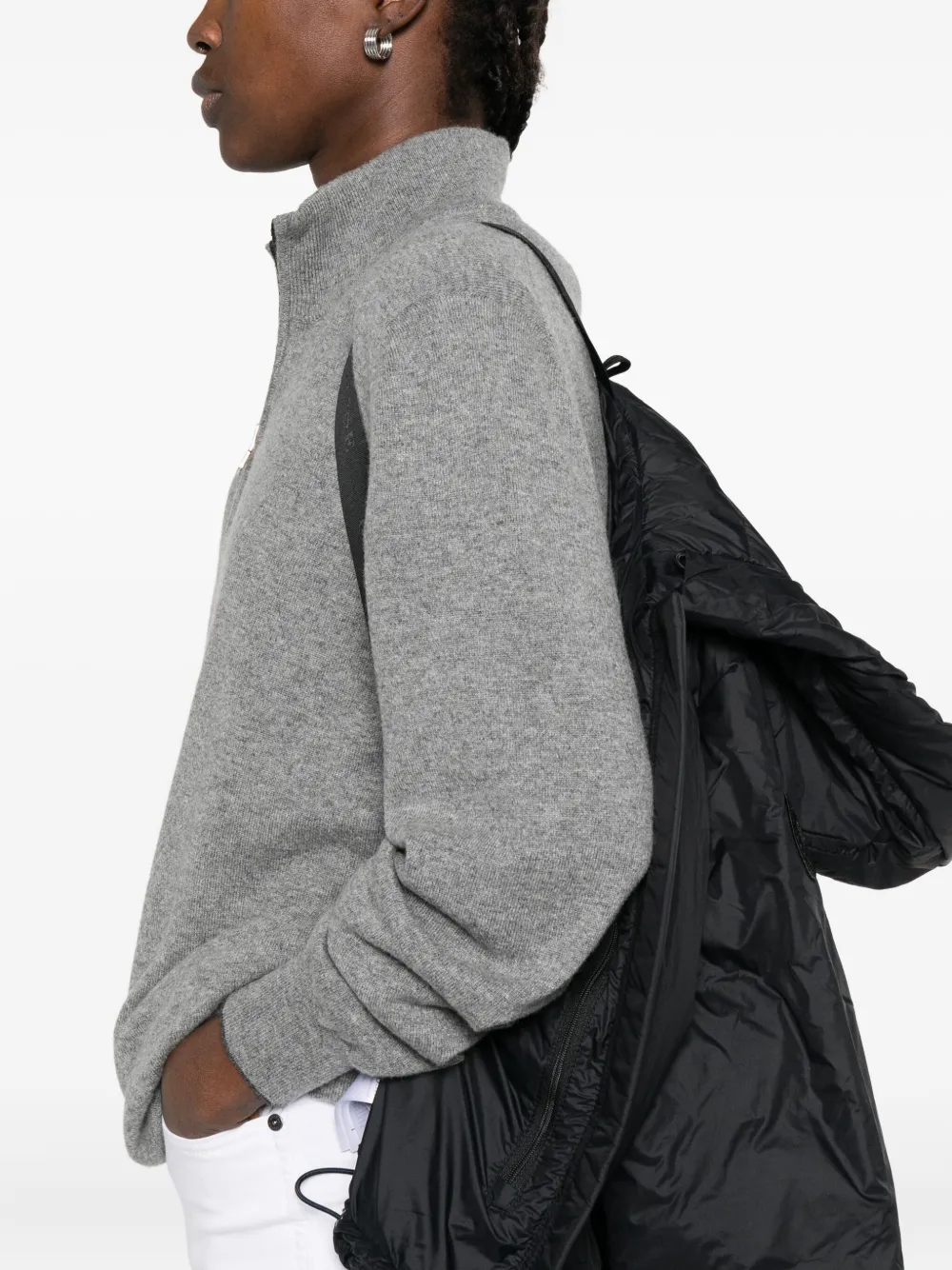 Canada Goose Elba hooded puffer jacket Zwart