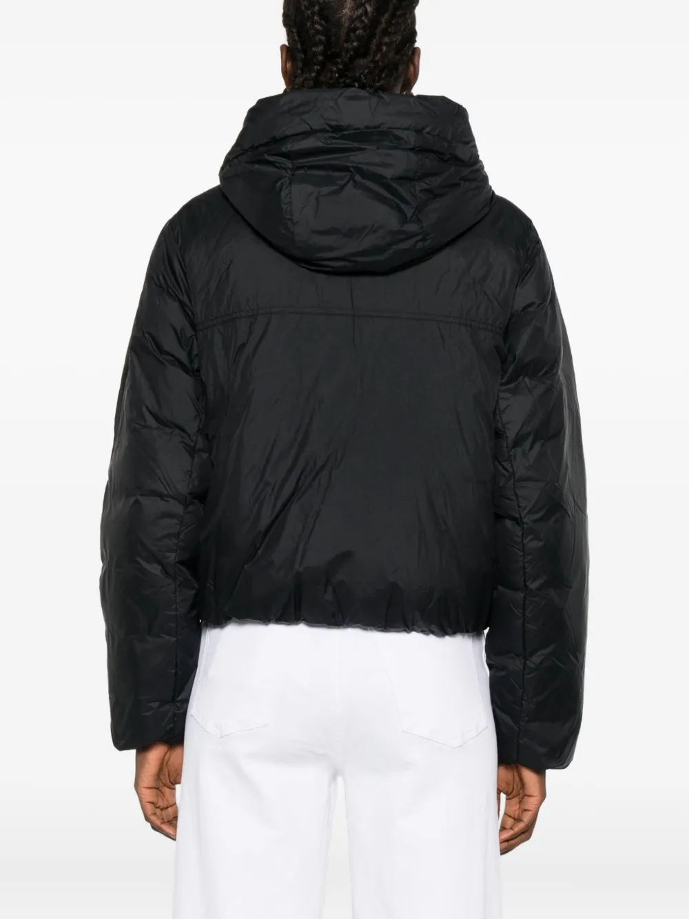 Canada Goose Elba hooded puffer jacket Zwart