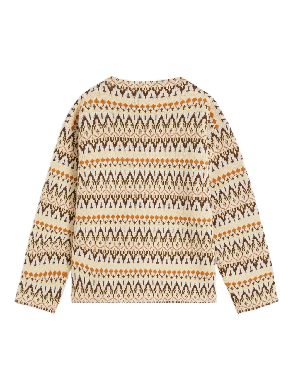 Levi's geometric-pattern sweater Beige