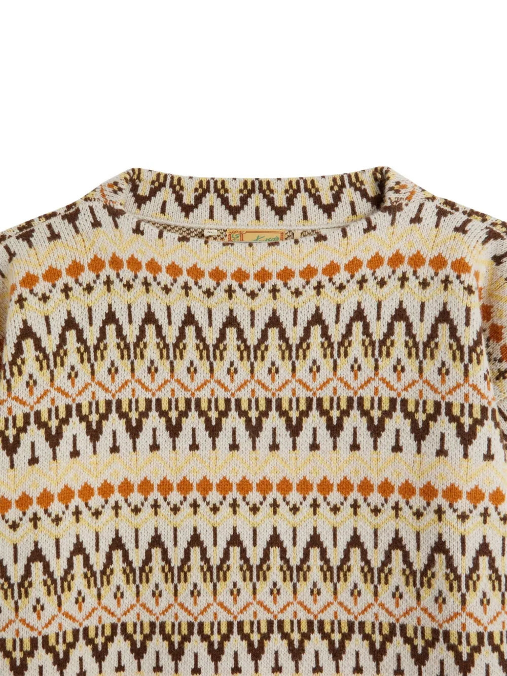Levi's geometric-pattern sweater Beige
