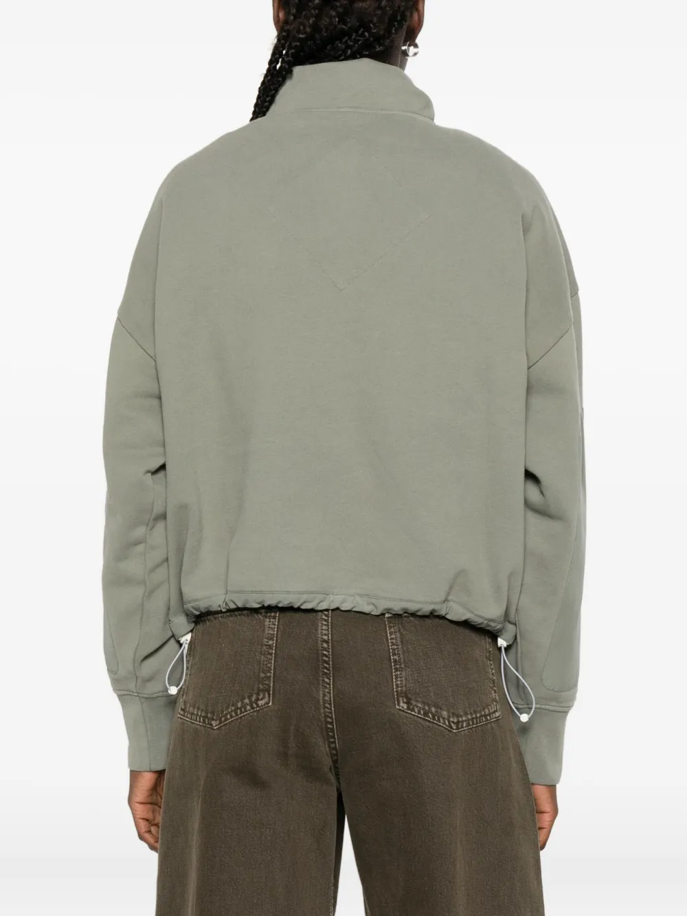 Canada Goose Quincy sweater met halve rits Groen