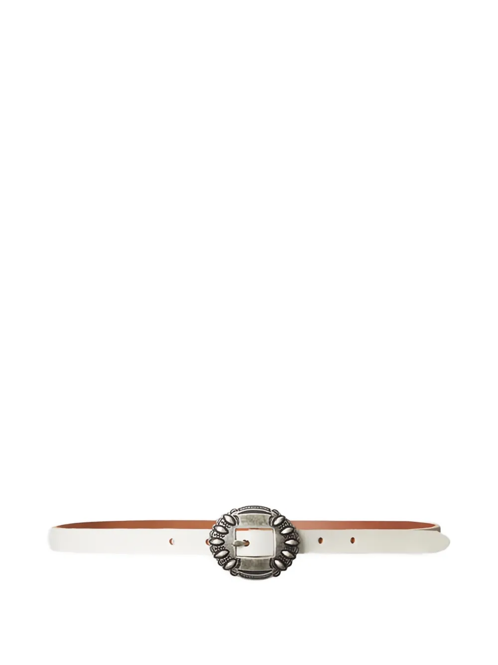 Polo Ralph Lauren embellished buckle belt - Wit