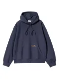 Carhartt WIP cotton hoodie - Blue