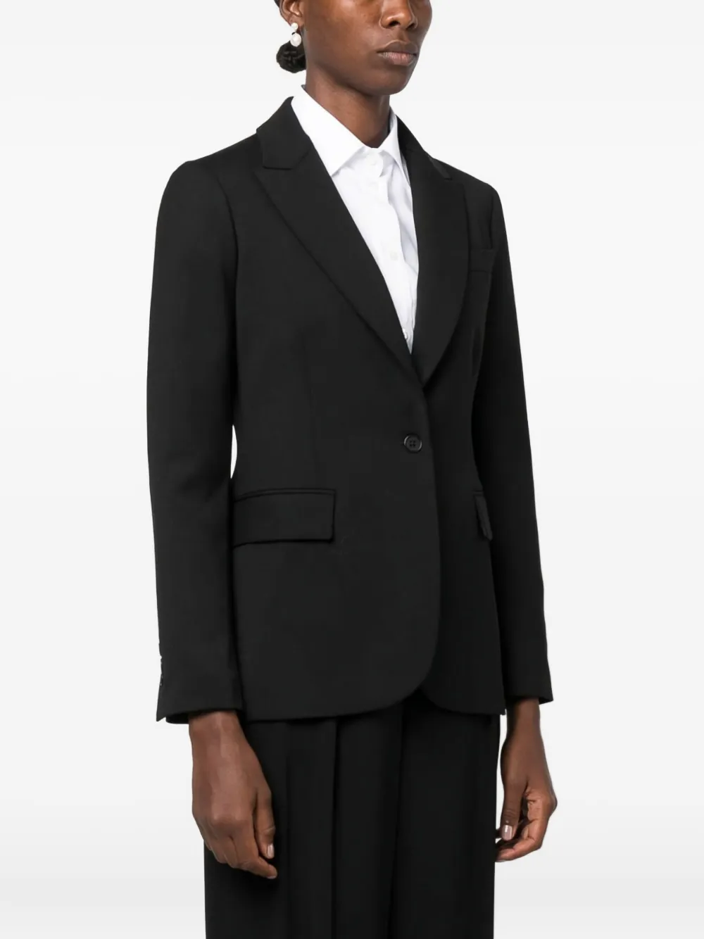 P.A.R.O.S.H. Blazer van wolblend Blauw