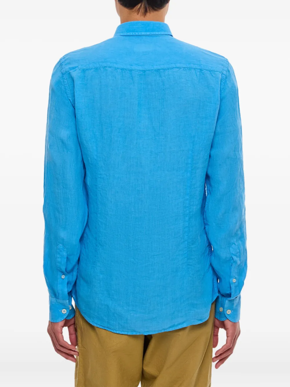 B.D. Baggies Linnen overhemd Blauw