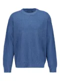 Frescobol Carioca crew-neck sweater - Blue