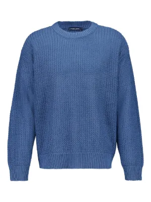 John Elliott リブニット クロップドセーター | ブルー | FARFETCH JP
