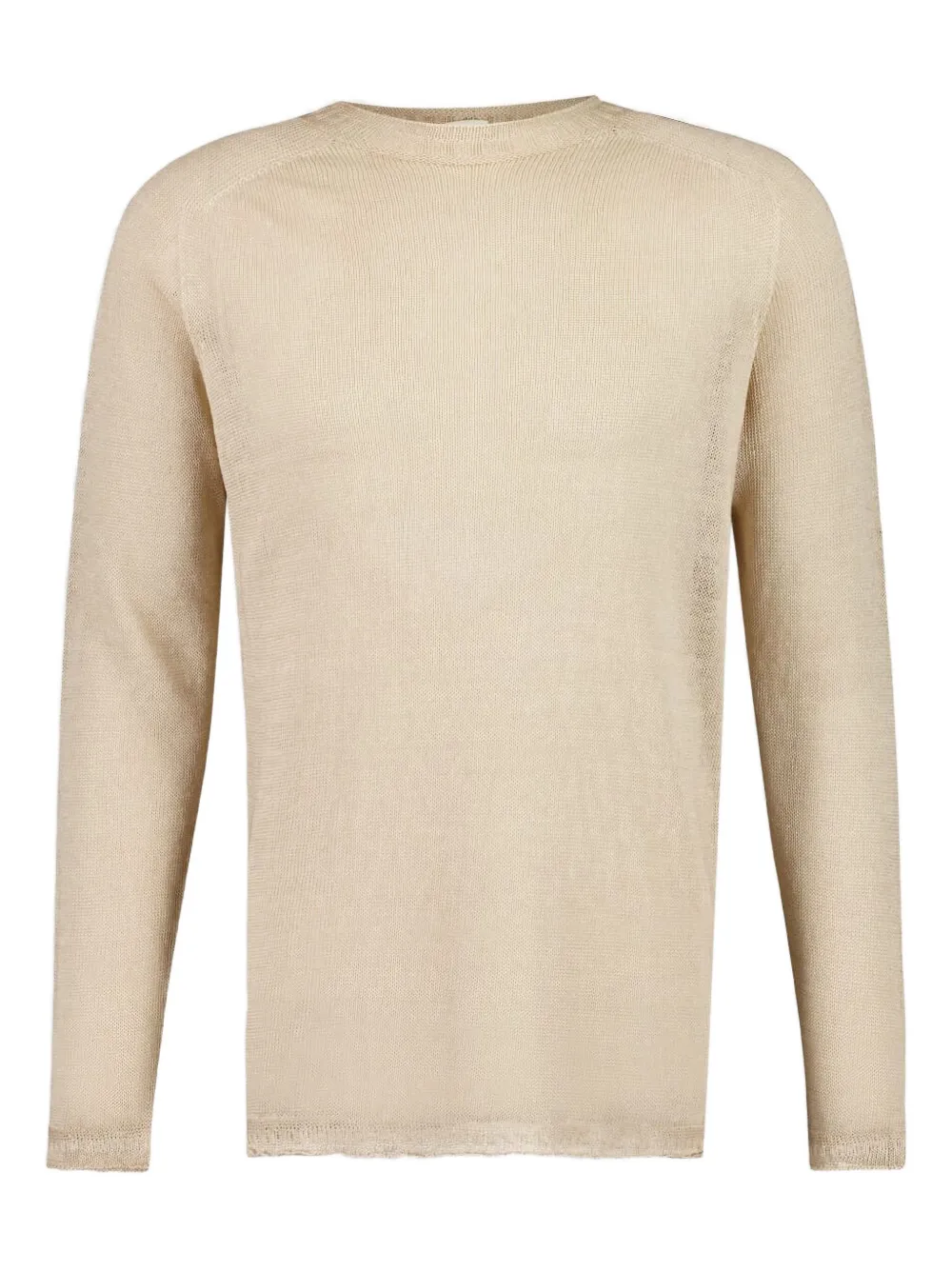 raglan-sleeve crew-neck sweater