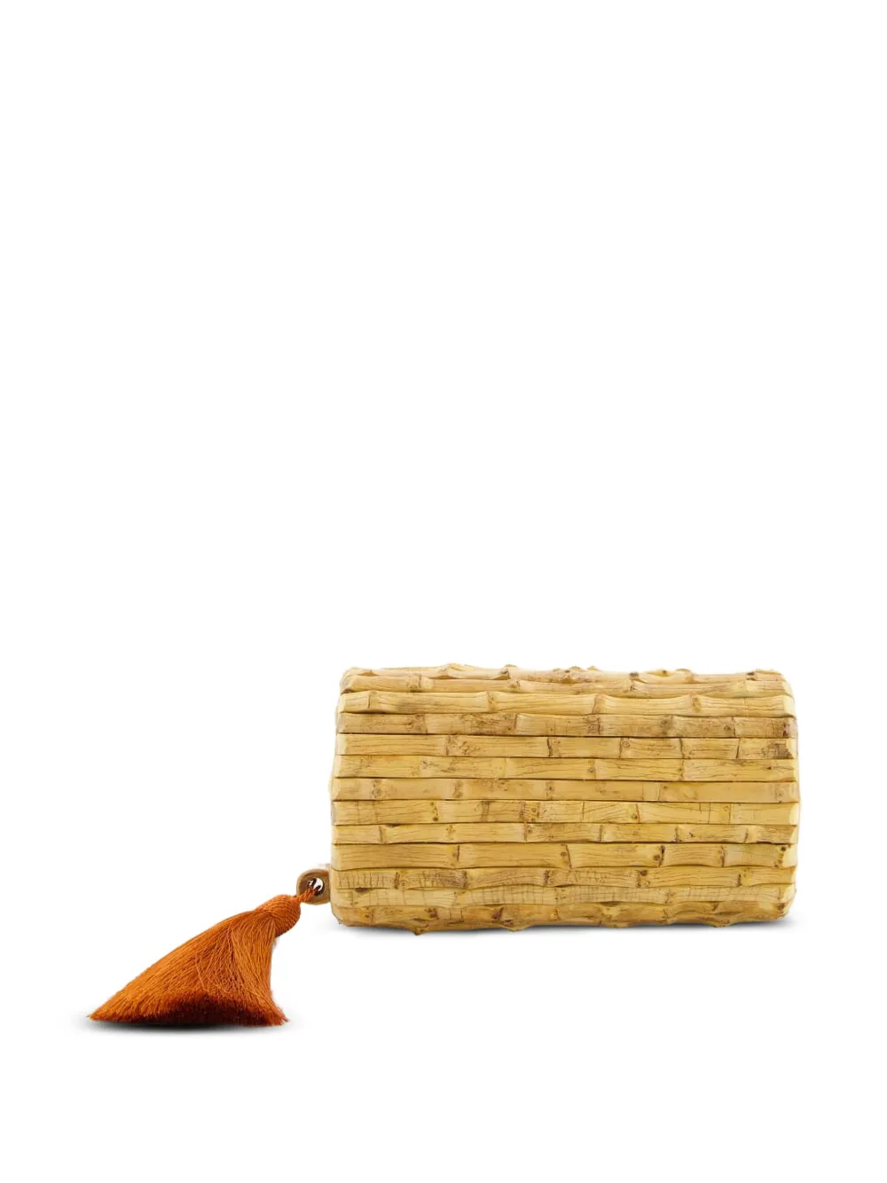 Glorinha Paranagua Tania G Tassel Clutch In Neutral