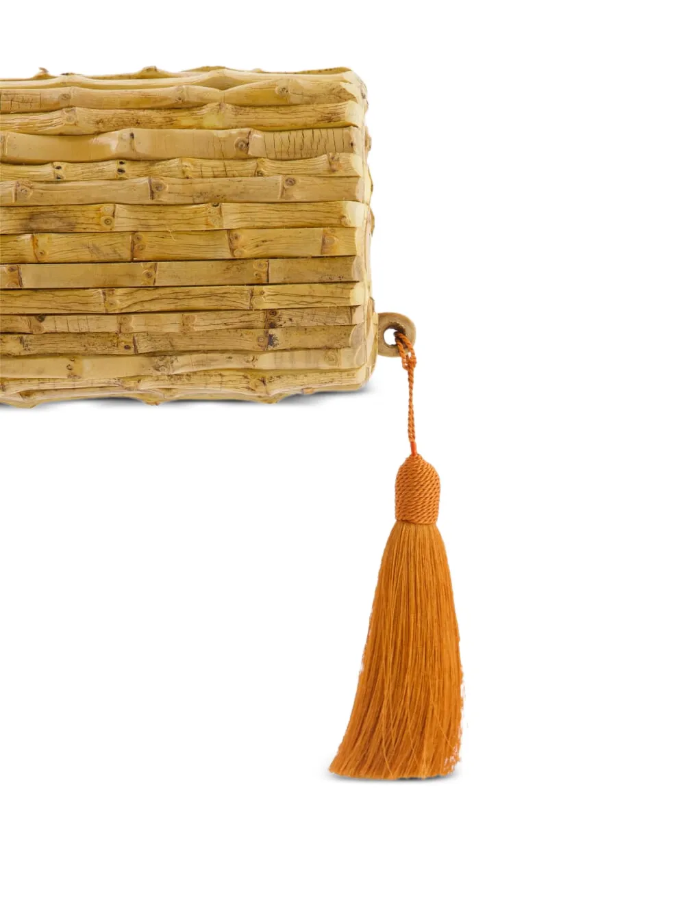 Glorinha Paranagua Tania G Tassel Clutch In Neutral
